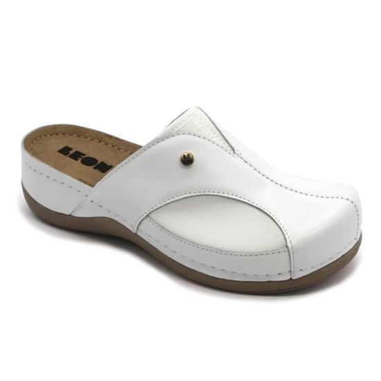 912 LEON Comfort női bőr klumpa