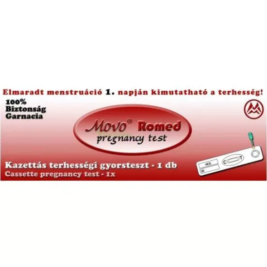 Romed Movo terhességi teszt (Kazettás)