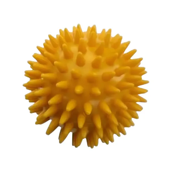 TheraBand Masszázslabda, kemény (78 mm/Sárga)